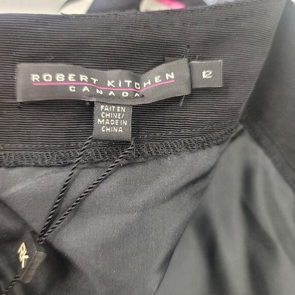 Robert Kitchen Size 12 High Waist A-Line Skirt Contemporary Boho Chic Deadstock - Picture 4 of 9